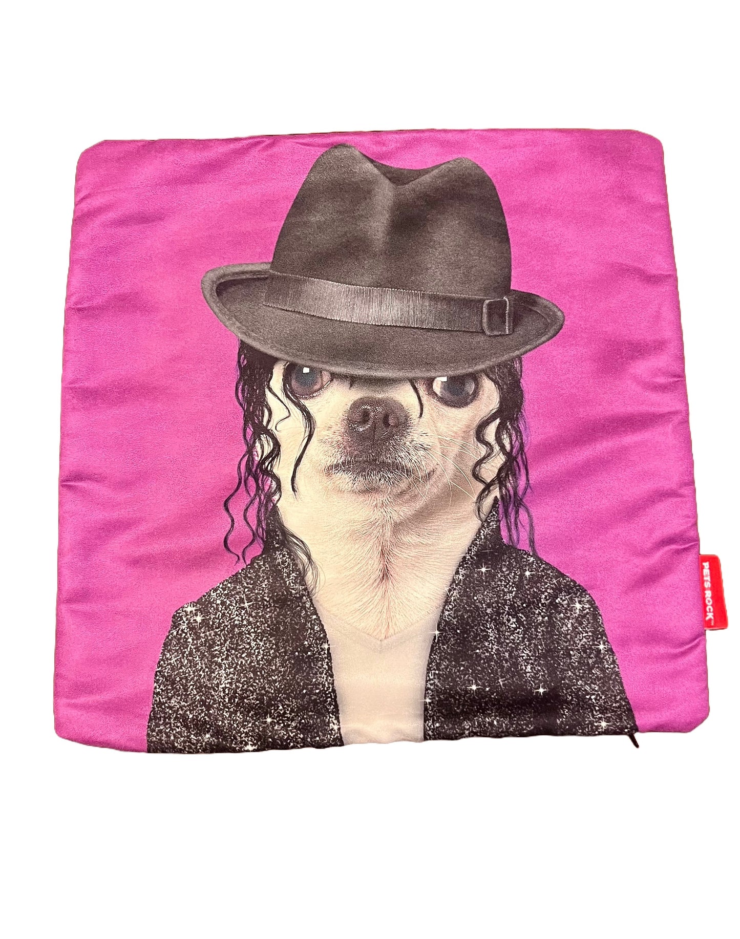 Fedora MJ Dog Pillow Cover