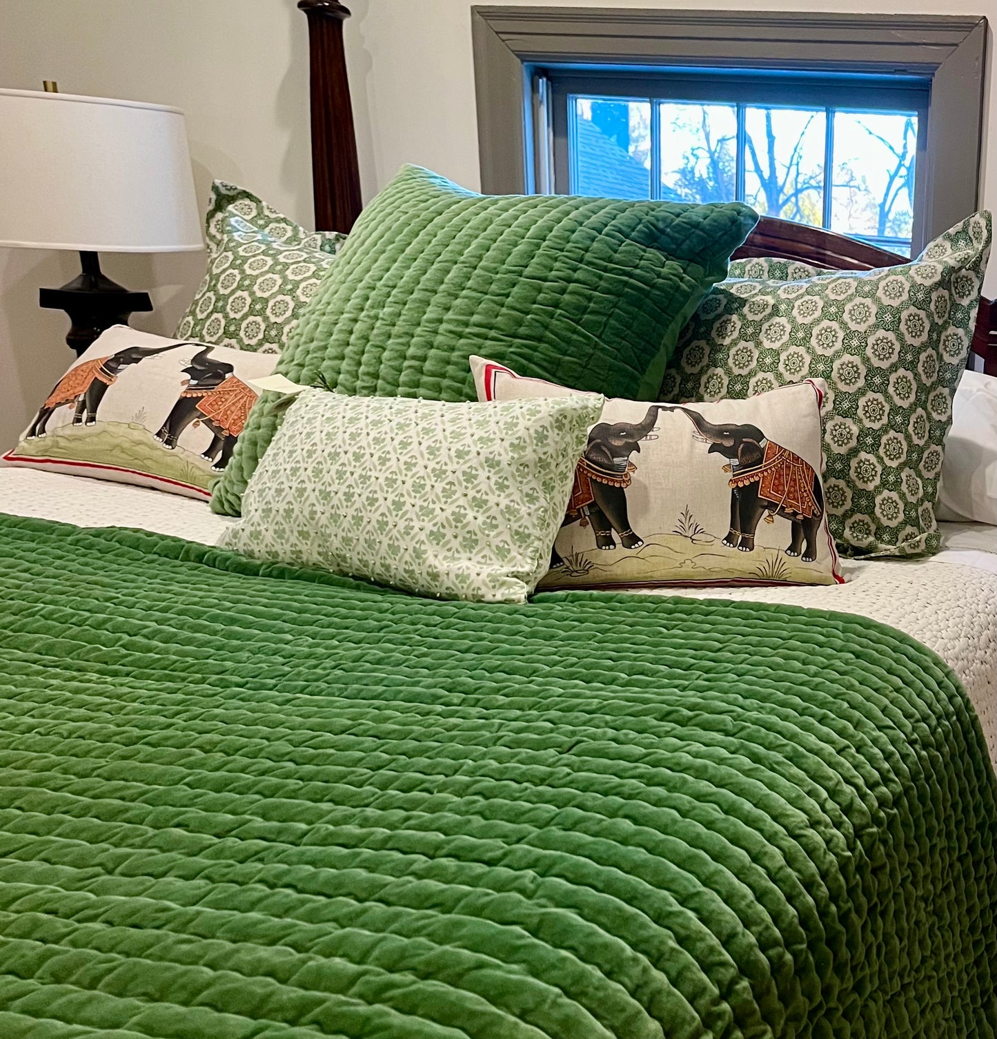 Anketi Sage Sheet Set, Queen