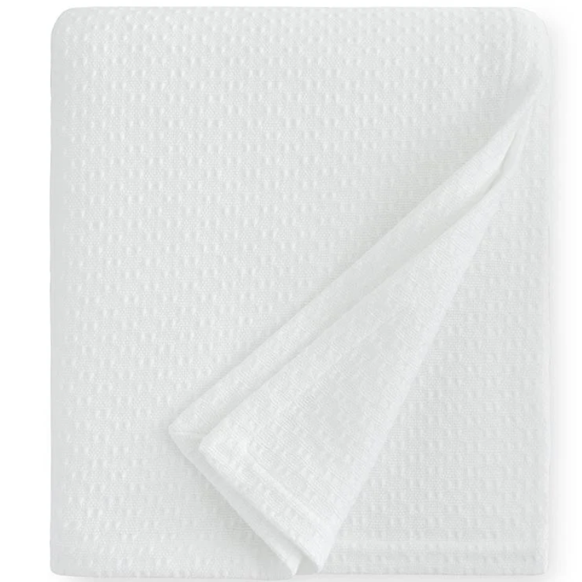 Corino king size blanket - white