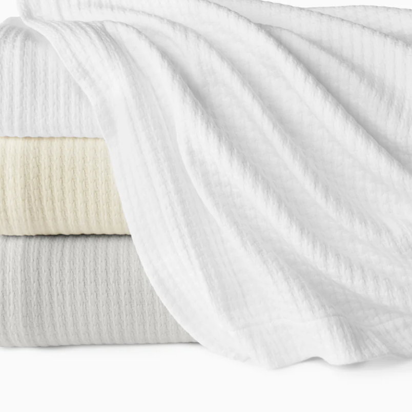 Hatteras king size coverlet in white