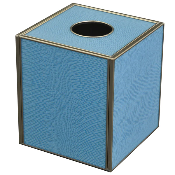 Tissue box- blue
