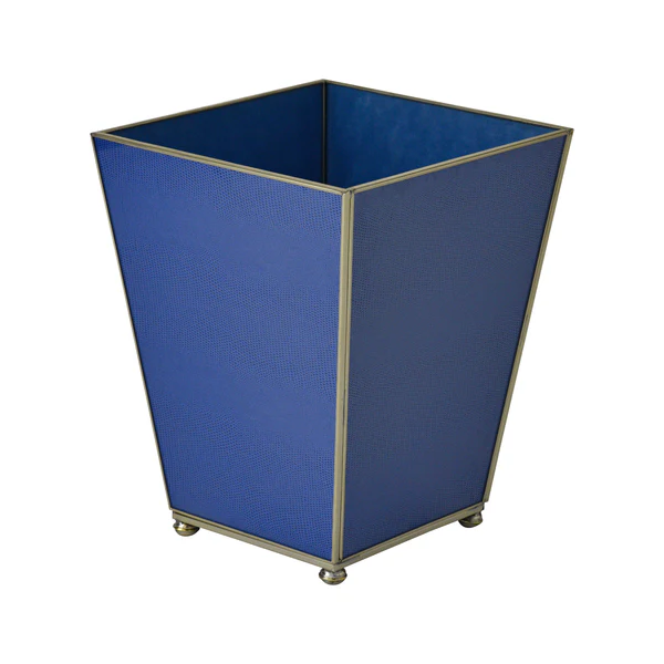 Waste Bin- cobalt