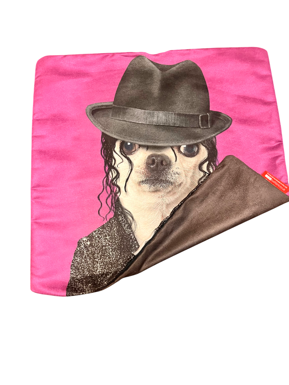 Fedora MJ Dog Pillow Cover