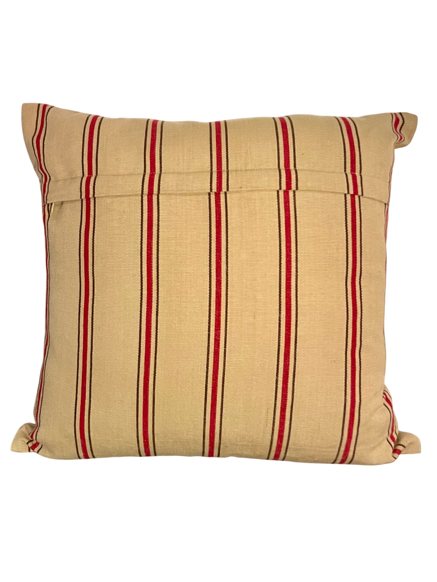 Embroidered Throw Pillow