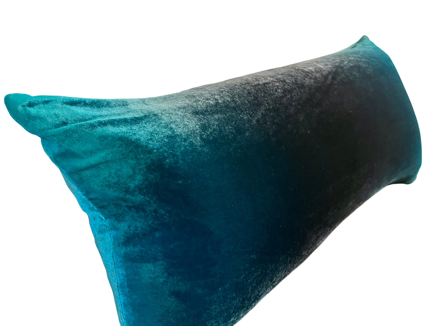 Ombré Velvet Lumbar Pillow
