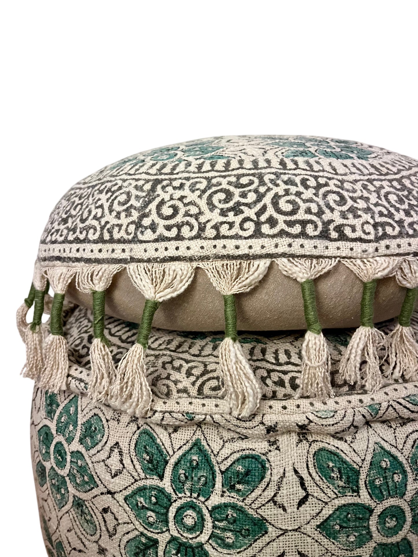 Upholstered Pouf
