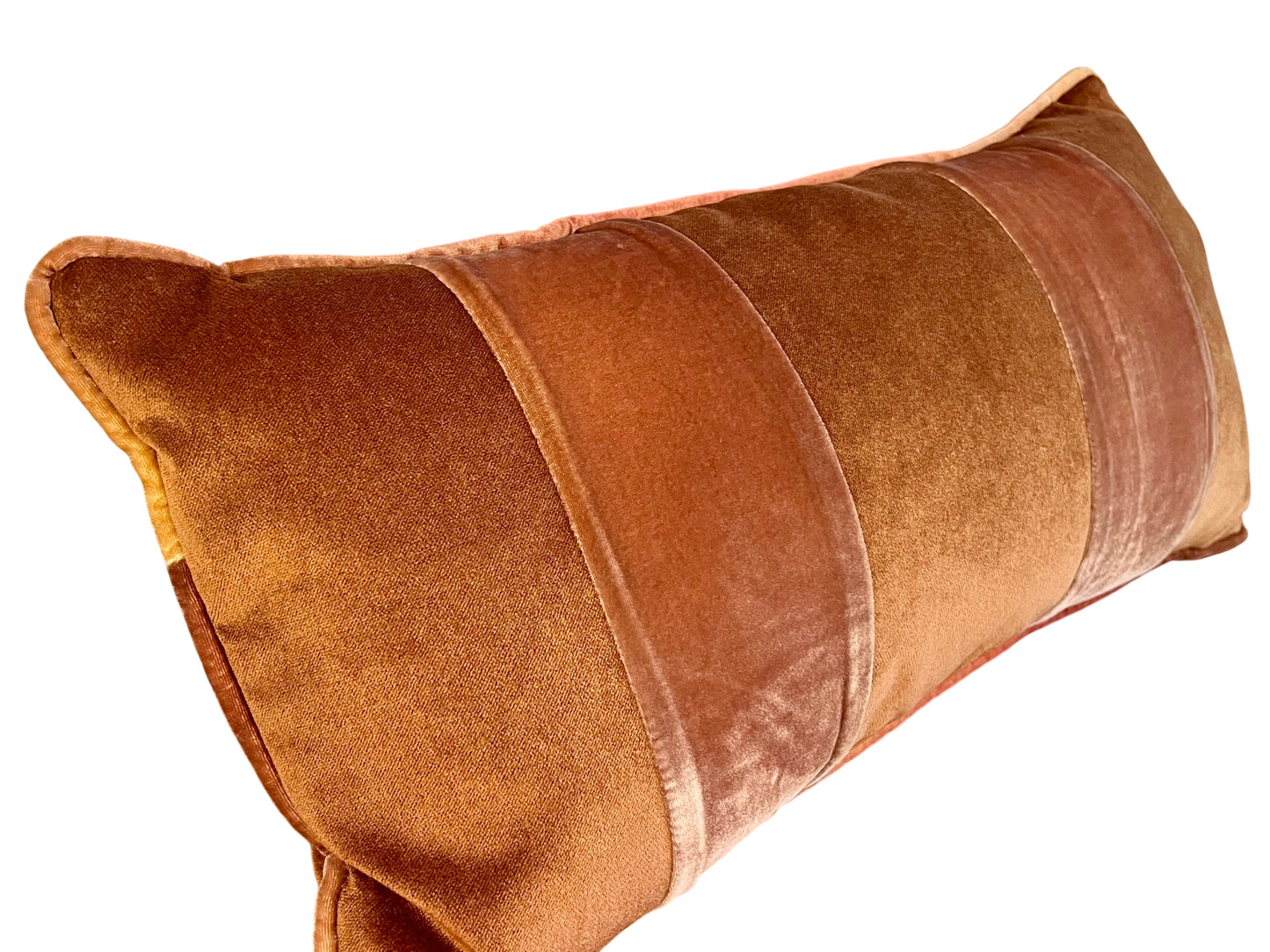 Banded Pillow, Sunstone