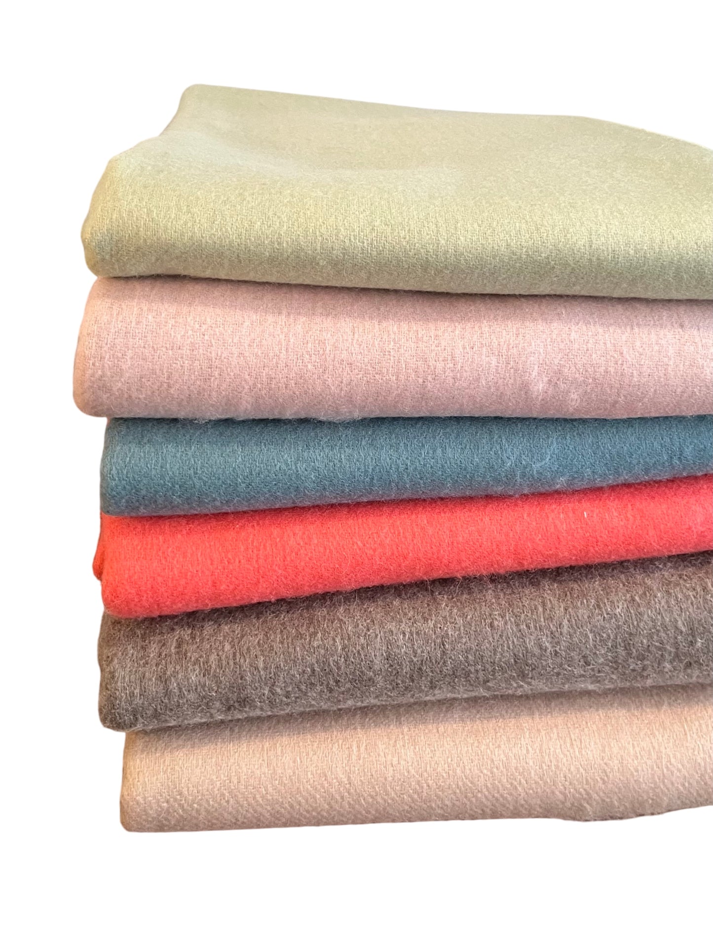 Double Face Throw, Coral/Pink Sands