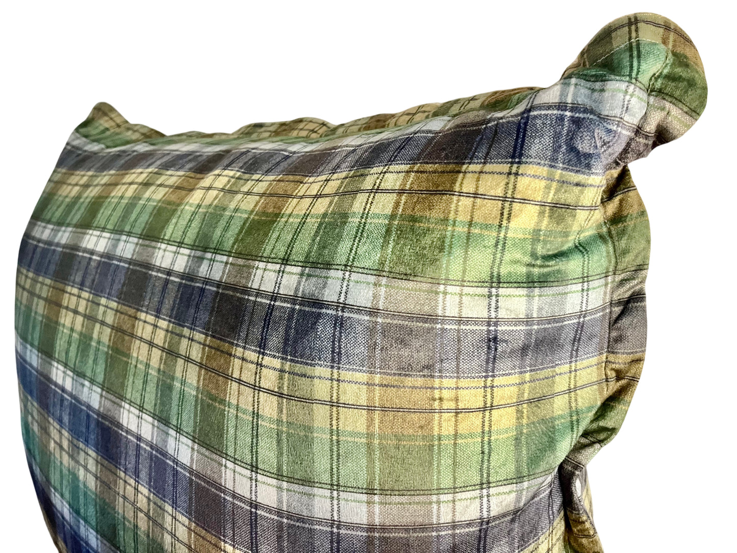 Plaid King Pillow
