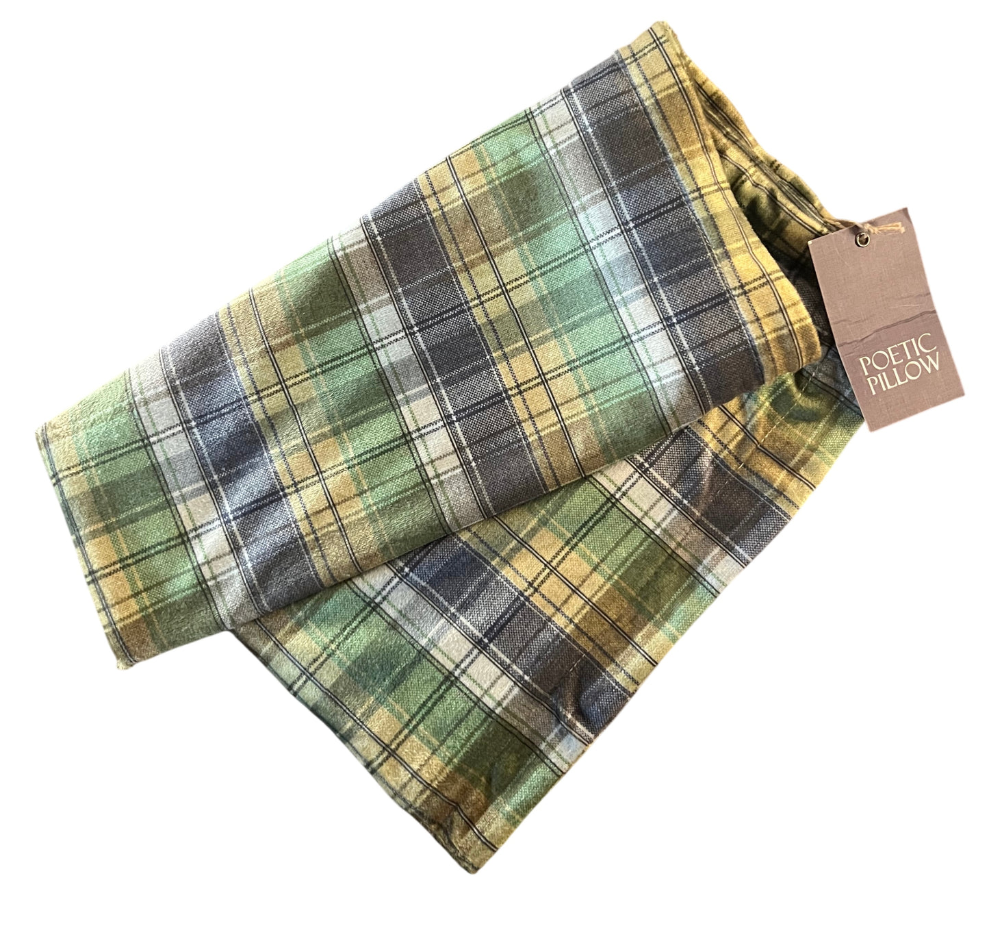 Plaid King Pillow Cover