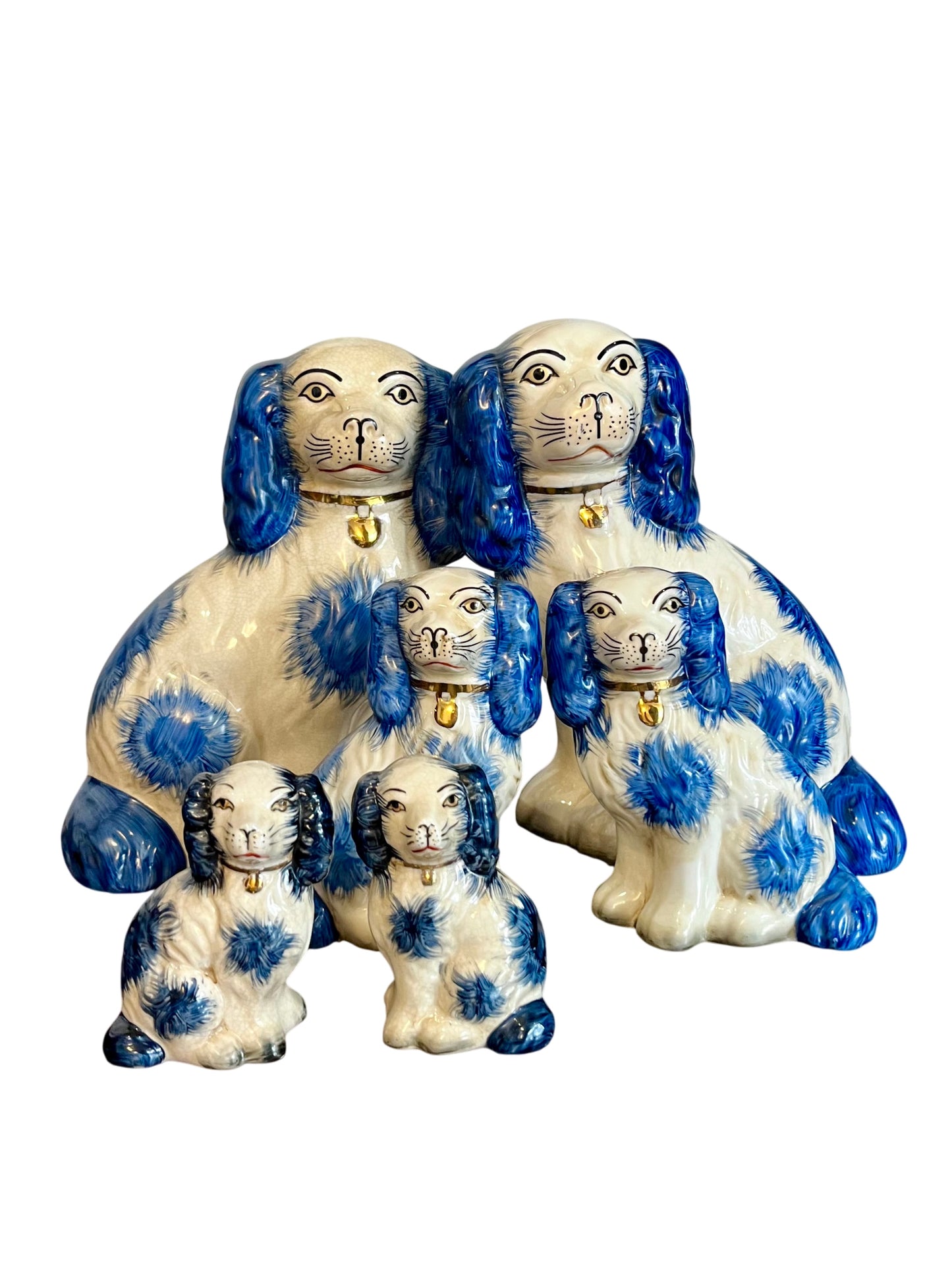 Staffordshire Style Dog Pair, small