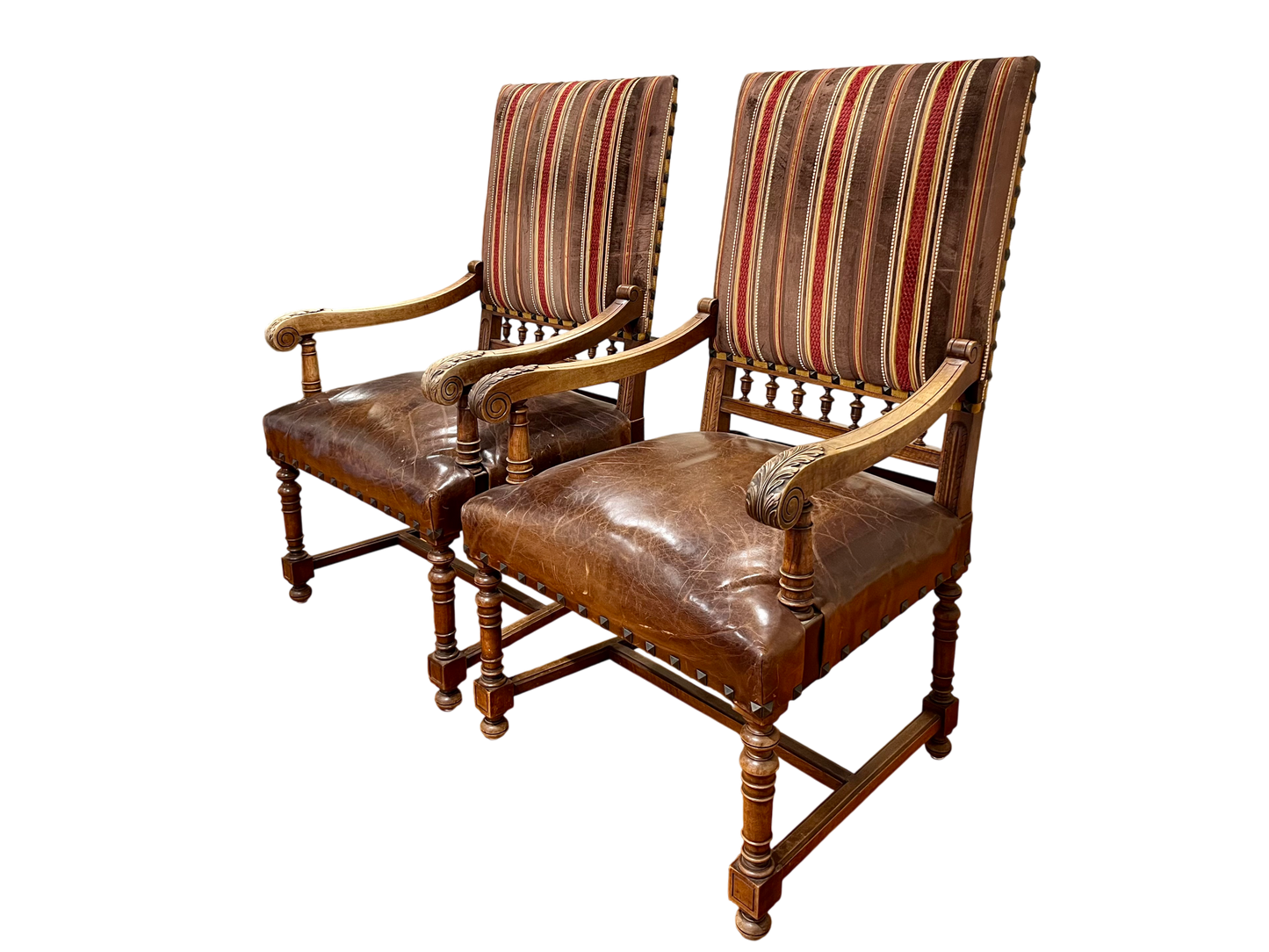 Pair of Upholstered Armchairs