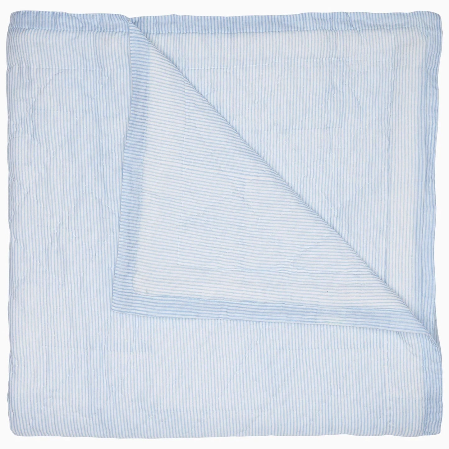 Nandi Lt. Indigo Coverlet, Queen