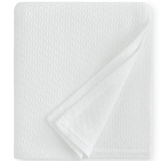Corino king size blanket - white
