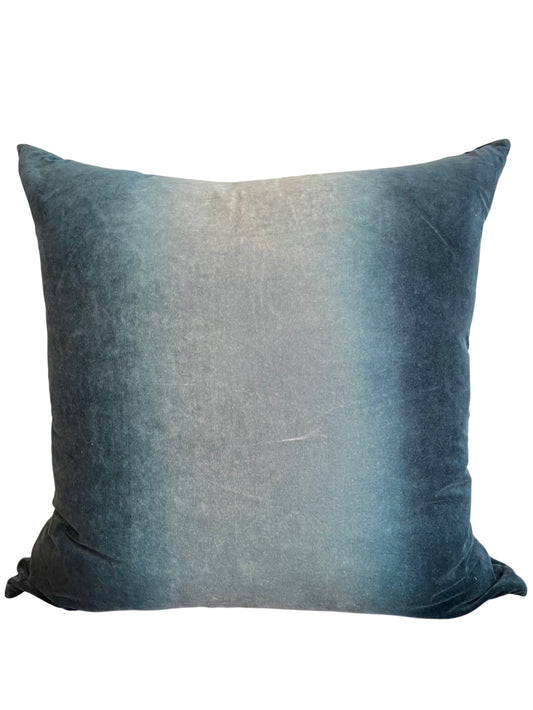 Matte Velvet Pillow, Storm