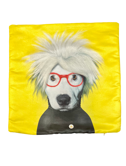 Warhol Dog Pillow Cover