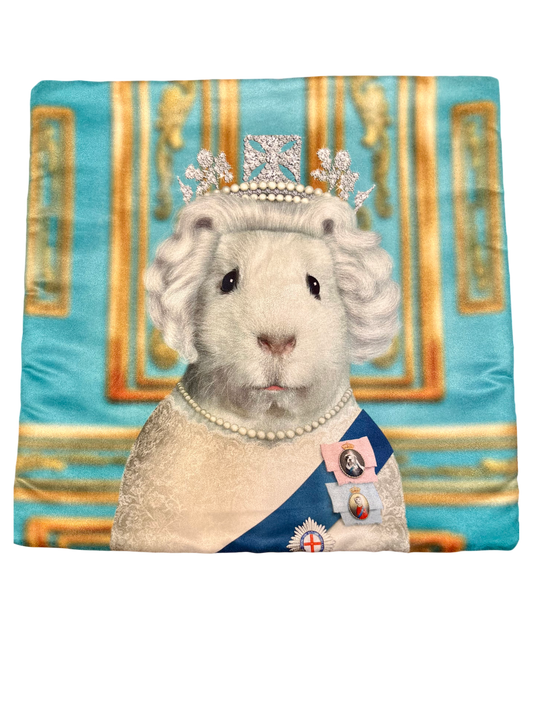 Queen Guinea Pig Pillow