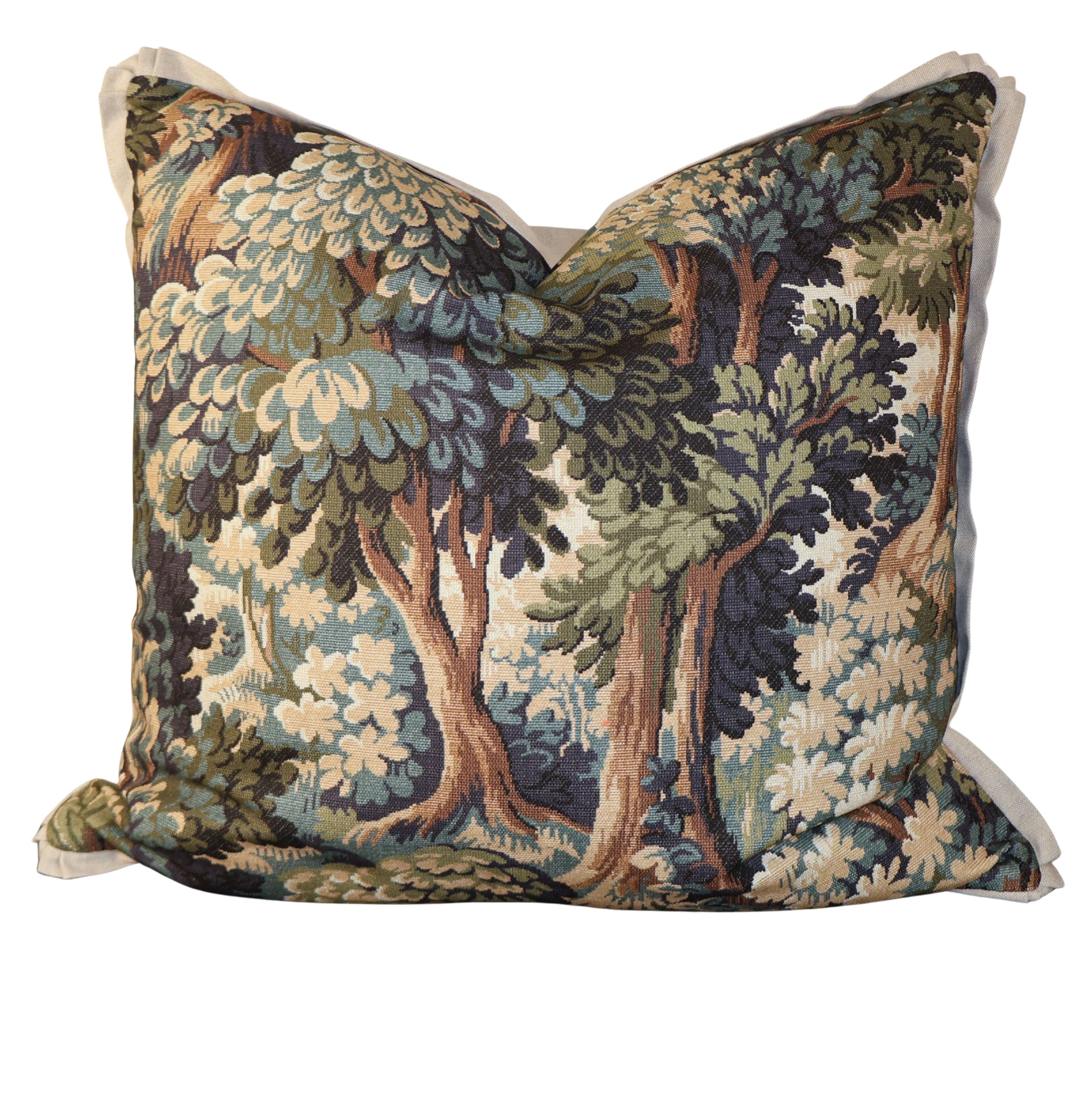 Into The Woods Forest, 22" pillow