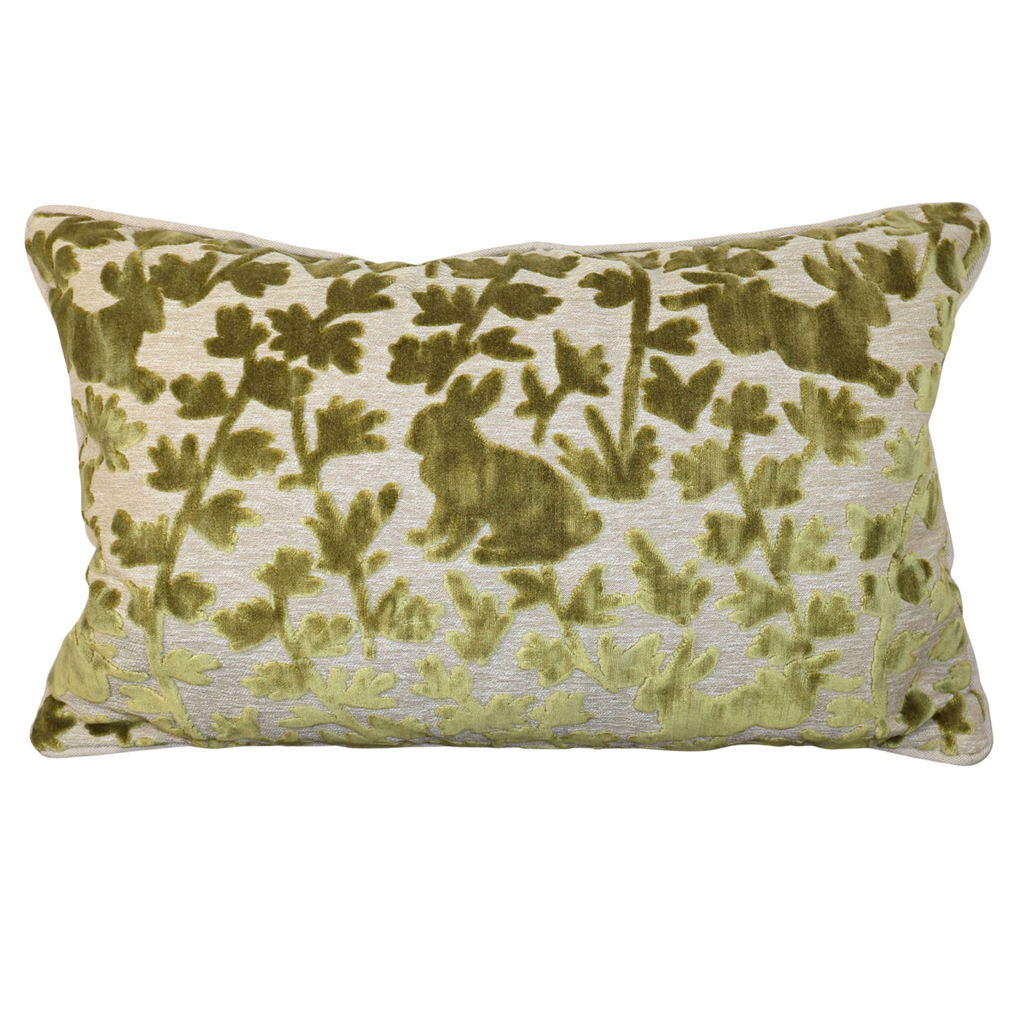 Luv Bunny Palm, 14"x21" pillow