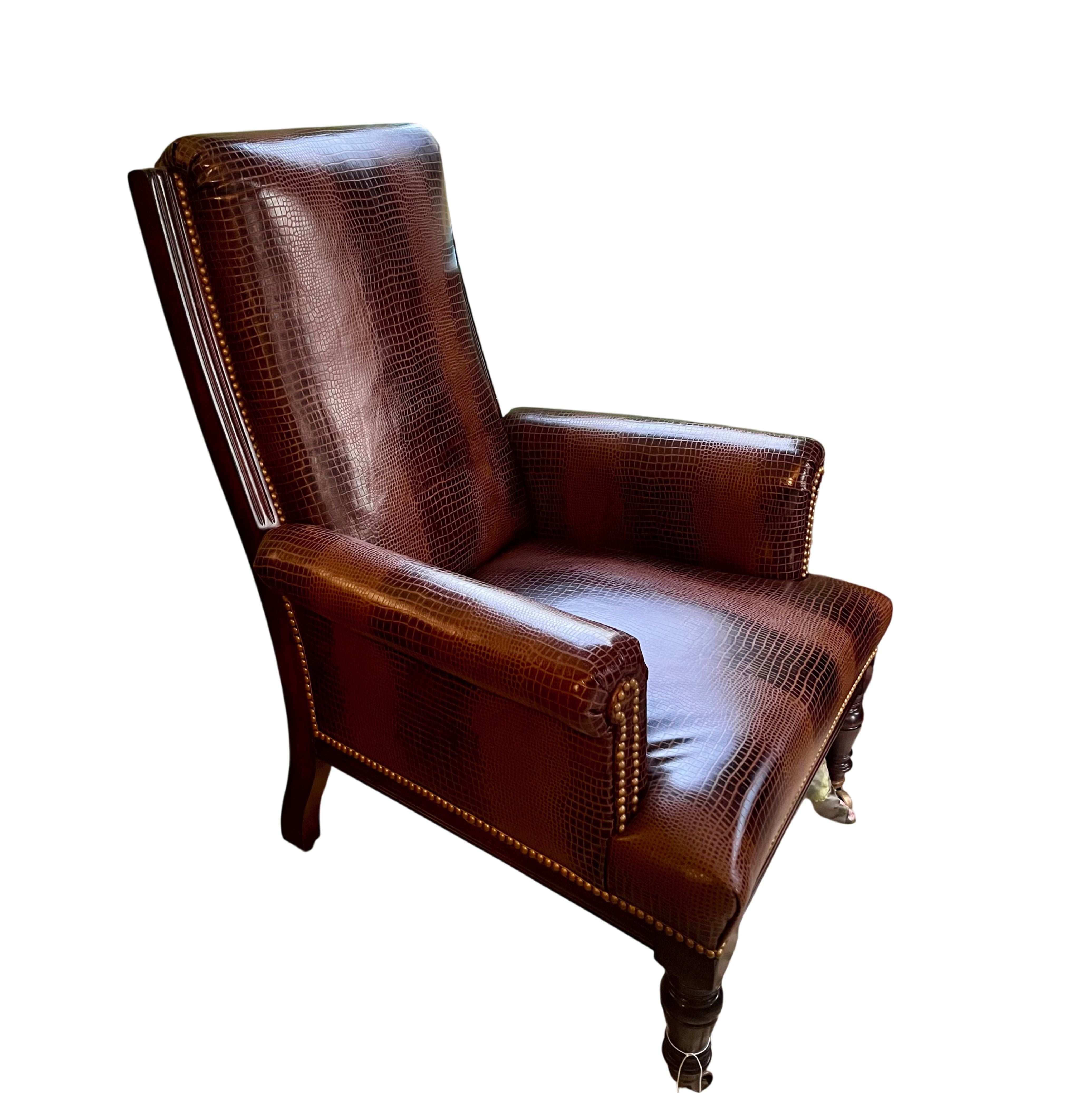 Leather Accent Chair