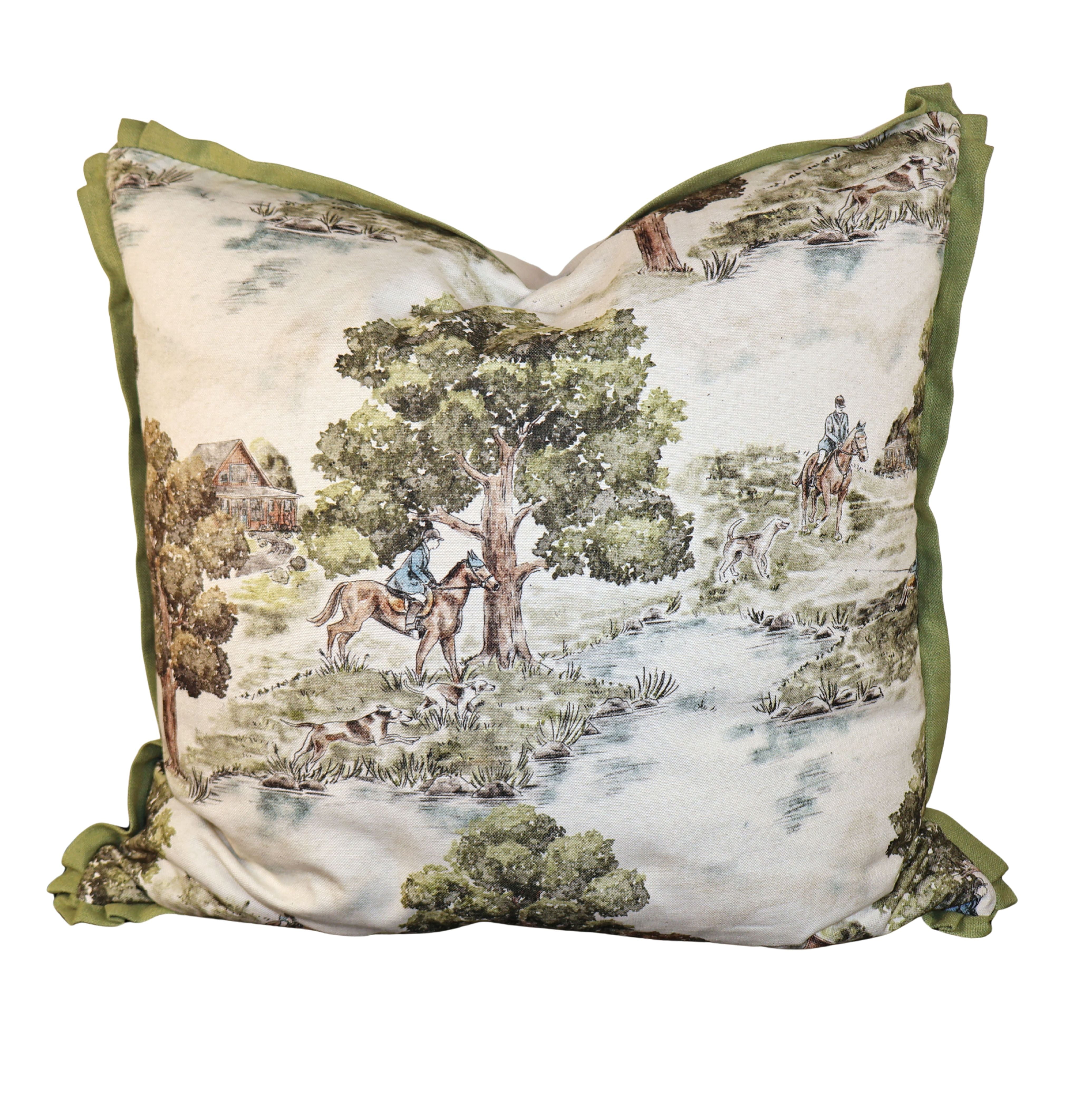 Shadybrock Fern, 22" pillow